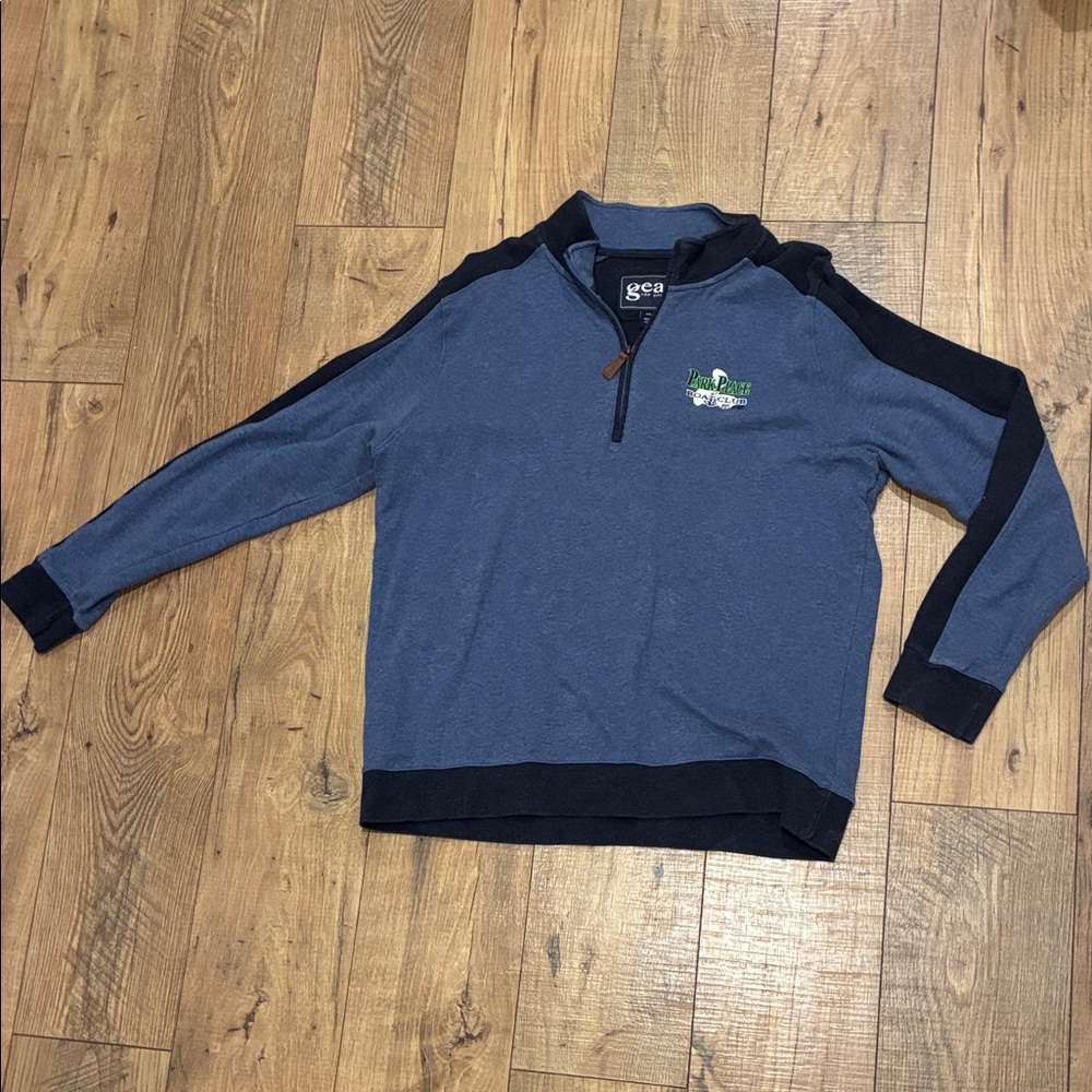 Gear For Sports Men's Blue Zip-Up Sweater